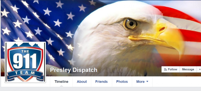 Presley Dispatch Facebook page. Screengrab, Aug. 19, 2015.