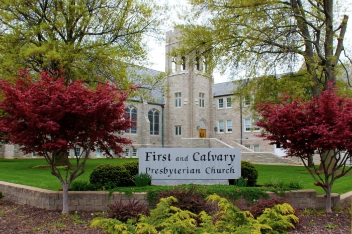 First and Calvary Presbyterian Church, located in Springfield, Missouri.