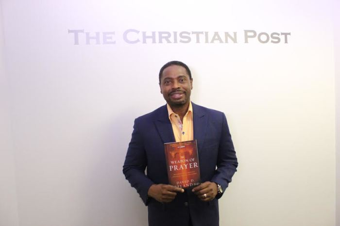 Pastor David Ireland, a former atheist, speaks to The Christian Post about his latest book, 'The Weapon of Prayer: Maximize Your Greatest Strategy Against the Enemy,' in New York City on August 4, 2015.
