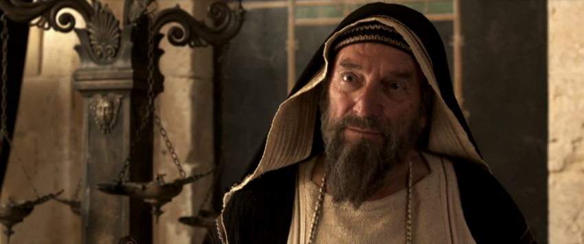 Stephen Greif as Caiaphas in "Risen."