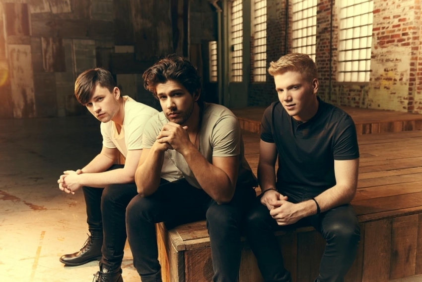 From left: Josh Davis,Spencer Lloyd and Benji Shuler are members of the new Maxx Recordings group 3for3.