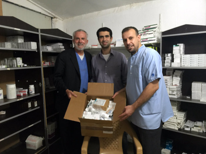 New York City pastor William Devin donated supplies and volunteered at a clinic aiding refugees fleeing war-torn Syria in the border town of Reyhanli, Turkey. This photo was shared with The Christian Post on Sept. 6, 2015.