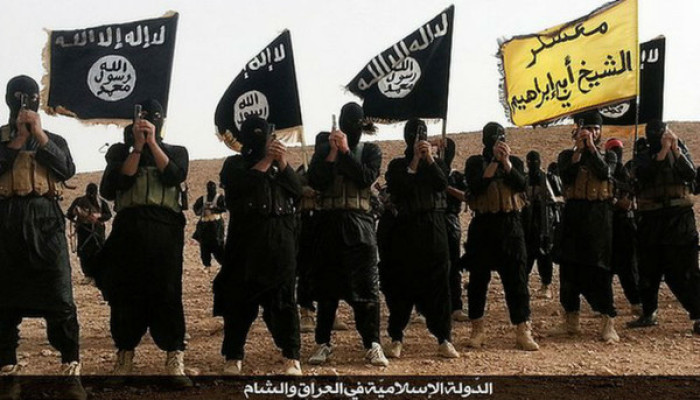 Islamic State terror group seen in this undated photo.