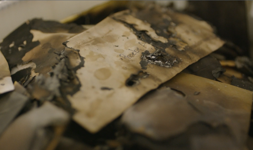 A war torn letter to a soldier from the trailer of "Signed, Sealed, Delivered: Truth Be Told."