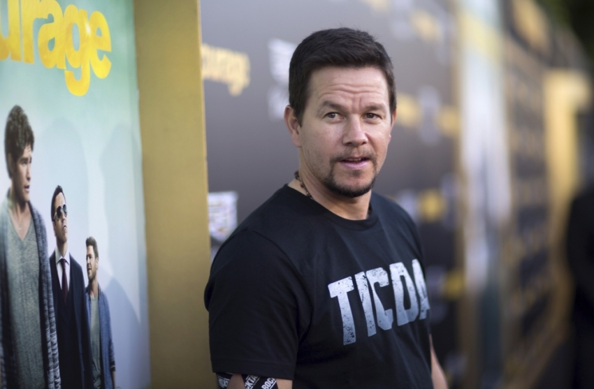 Producer Mark Wahlberg poses at the premiere of "Entourage" at the Regency Village theater in Los Angeles, California, June 1, 2015.