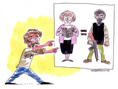 Anti-Christian Hysterics: 