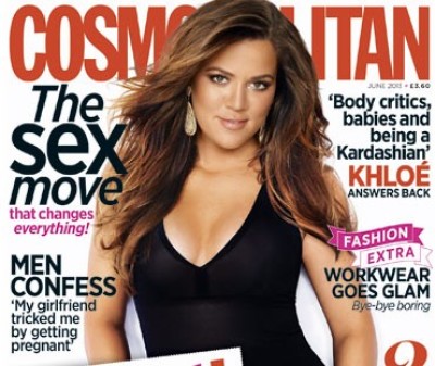 Khloe Kardashian covers Cosmopolitan UK magazine.