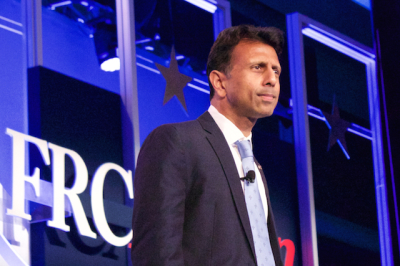 Presidential candidate, Louisiana Gov. Bobby Jindal at the Values Voter Summit, Washington, D.C., Sept. 25, 2015.