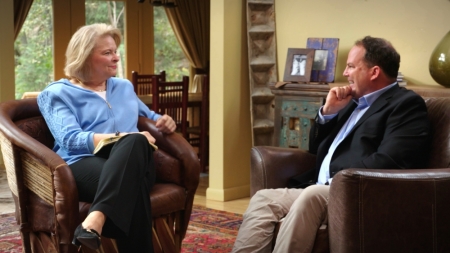 Best-selling Author Sheri Dew interviews Hollywood producer and Co-Founder of Walden Media Michael Flaherty on BYUtv's 
