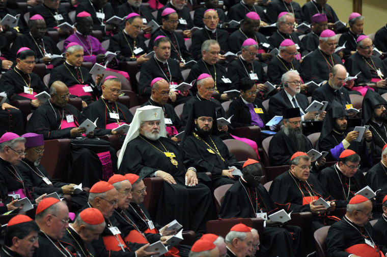 The Vatican Synod 2012 with the fraternal delegates.