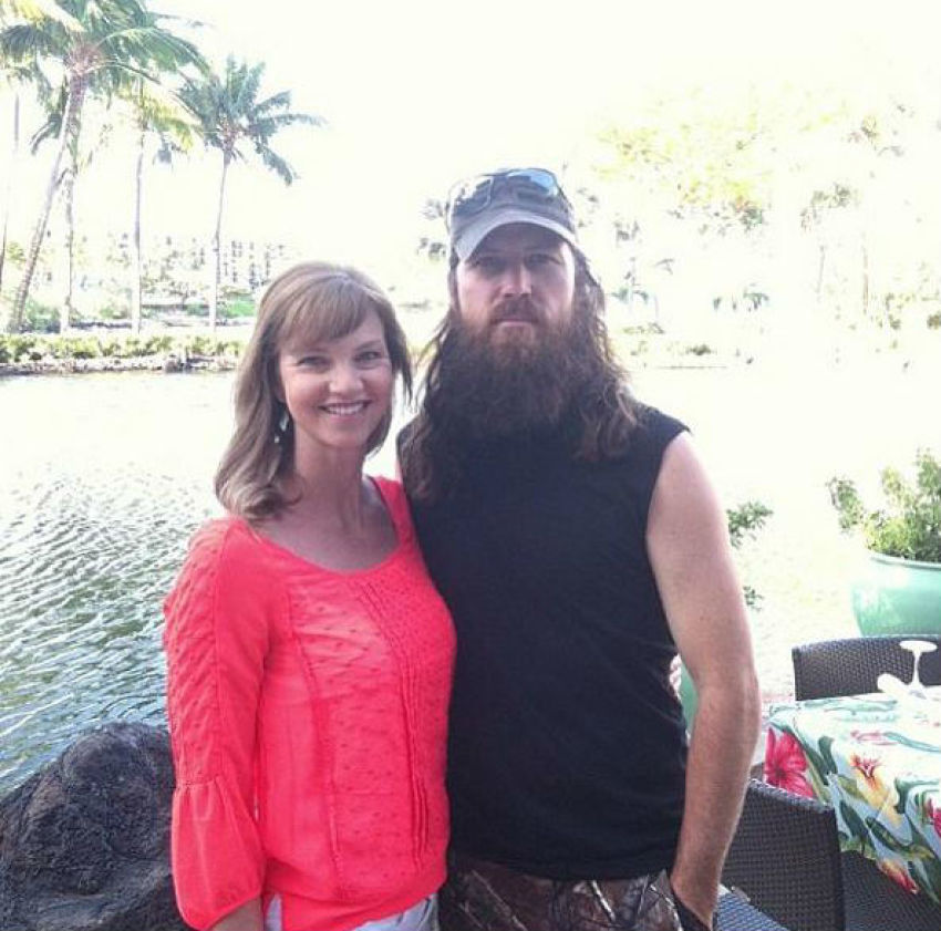 "Duck Dynasty" stars Jase and Missy Robertson. Missy releases her book "Blessed, Blessed ... Blessed" on October 6, 2015.