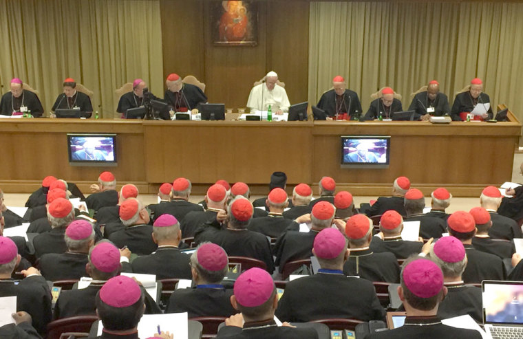 Vatican Synod on Family in session on October 8, 2015.