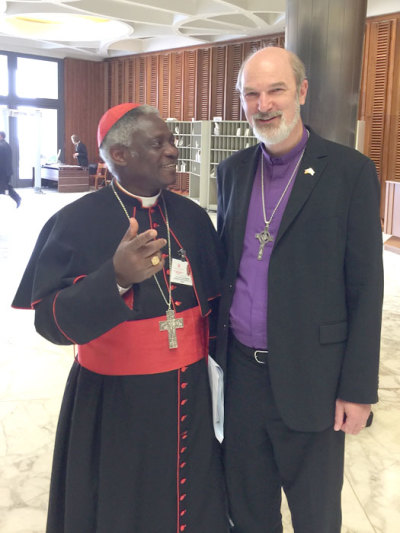Cardinal Turkson from Ghana is the head of the Pontifical Council Iustitia et Pax (Justice and Peace), which handles all matters of ethics and social concerns, at the Vatican Synod on Family October 2015.