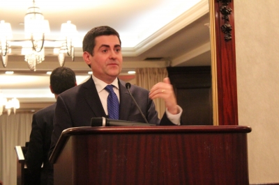 ERLC President Russell Moore speaks at the Fifth Annual Institute on Religion and Democracy Diane Knippers memorial lecture on Oct. 14, 2015 at the City Club in Washington, D.C.