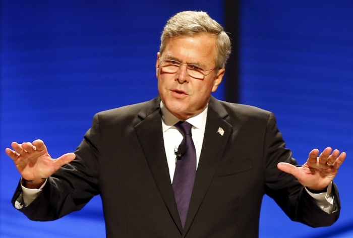 U.S. Republican presidential candidate and former Governor Jeb Bush speaks at the North Texas Presidential Forum hosted by the Faith & Freedom Coalition and Prestonwood Baptist Church in Plano, Texas, October 18, 2015.