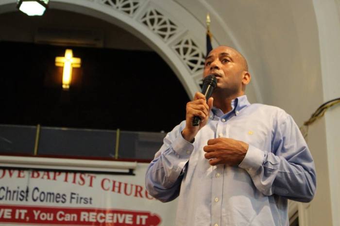 Pastor Ron Christian.