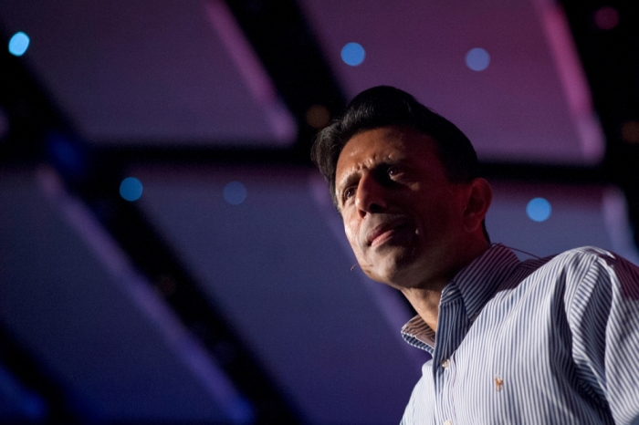 U.S. Republican presidential candidate Louisiana Governor Bobby Jindal speaks at an event for the Iowa Renewal Project in Des Moines, Iowa November 5, 2015. Photo taken on November 5, 2015.