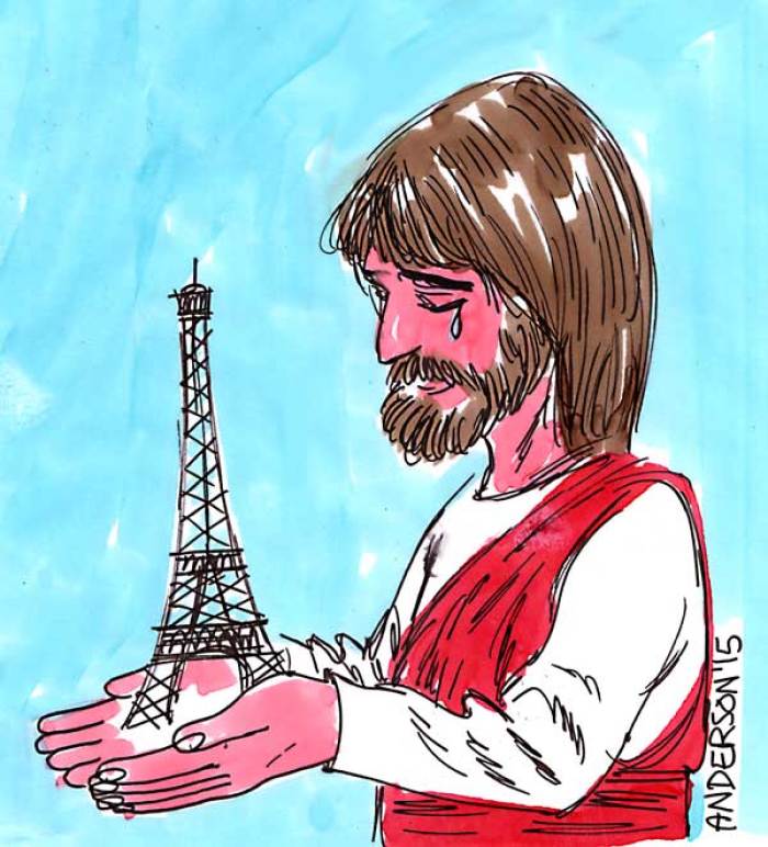 The Hands of Jesus Reach Out To France