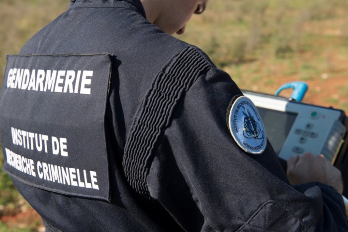 Ten officers from the IRCGN, the forensic science department of the French National Gendarmerie are also on hand to help Mali officials, November 20, 2015.