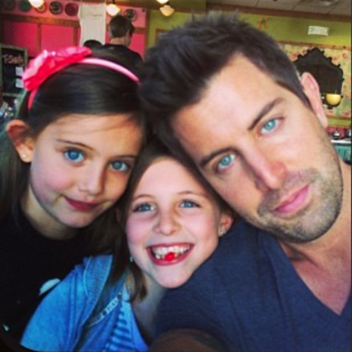 Jeremy Camp with Daughters Bella and Aerie