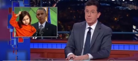 "The Late Show with Stephen Colbert" at the Ed Sullivan Theater in Manhattan, New York.