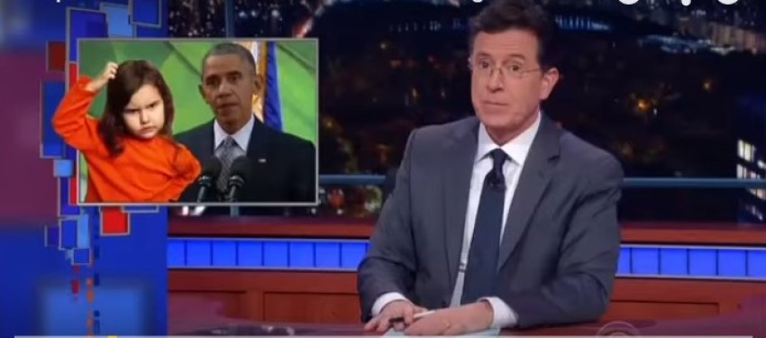 "The Late Show with Stephen Colbert" at the Ed Sullivan Theater in Manhattan, New York.