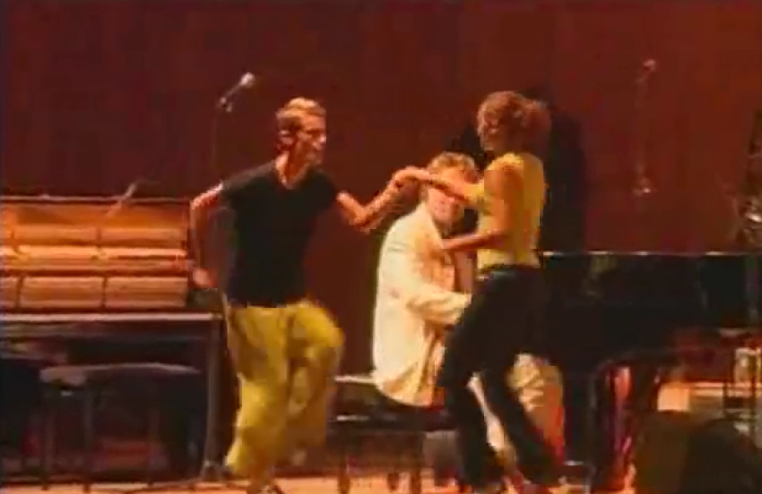 Dancers do the boogie woogie in a 2004 performance.