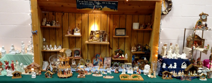 Pines Christian Church of Mt. Gilead, Ohio gathers up over 2,000 nativity scenes.