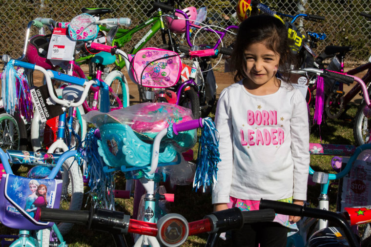 The 19th annual Toys for Joy event, organized by The Rock Church, gave away nearly 23,000 toys to underserved children in the San Diego area on Saturday, Dec. 12, 2015.
