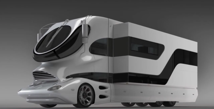 World's Most Expensive Recreational Vehicle, the eleMMent PALAZZO by Marchi Mobile.