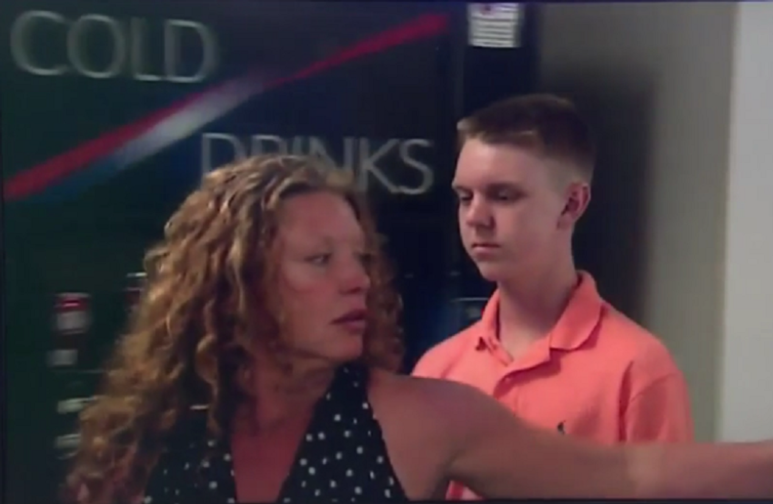 "Affluenza" teenager, Ethan Couch, 18 (R), and his mother Tonya.