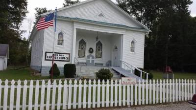 Union Band Baptist Church, located in Howardstown, Kentucky.
