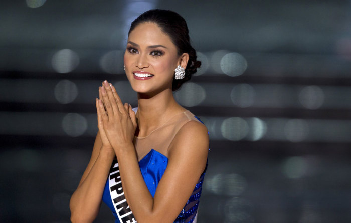 Miss Philippines Pia Alonzo Wurtzbach competes in the 2015 Miss Universe Pageant in Las Vegas, Nevada December 20, 2015. Wurtzbach was later crowned Miss Universe.