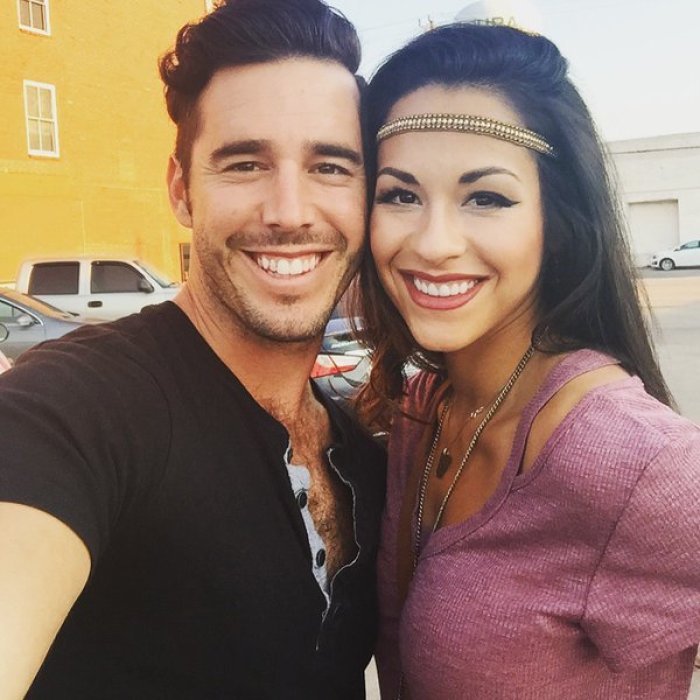 Craig Strickland of the band Backroad Anthem with his wife Helen Strickland.