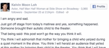 A Facebook post by Kelvin Moon Loh.