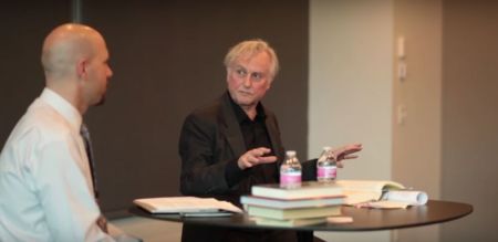 Richard Dawkins visited Google's office in Kirkland, WA to discuss his book 