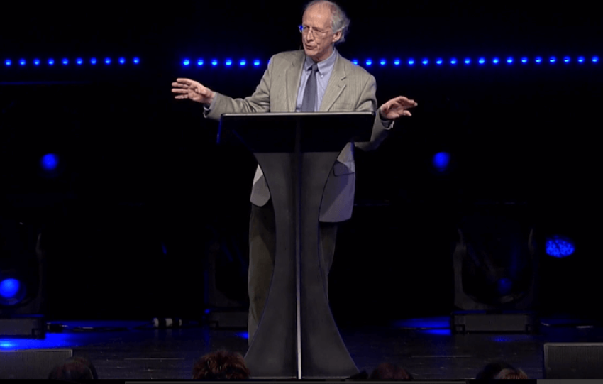 Pastor John Piper speaks on "The Plundering of Your Property and the Power of Hope" at Passion City Church, Atlanta Georgia, January 18, 2015.