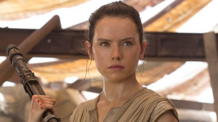 Daisy Ridley as Rey in 'Star Wars: The Force Awakens'