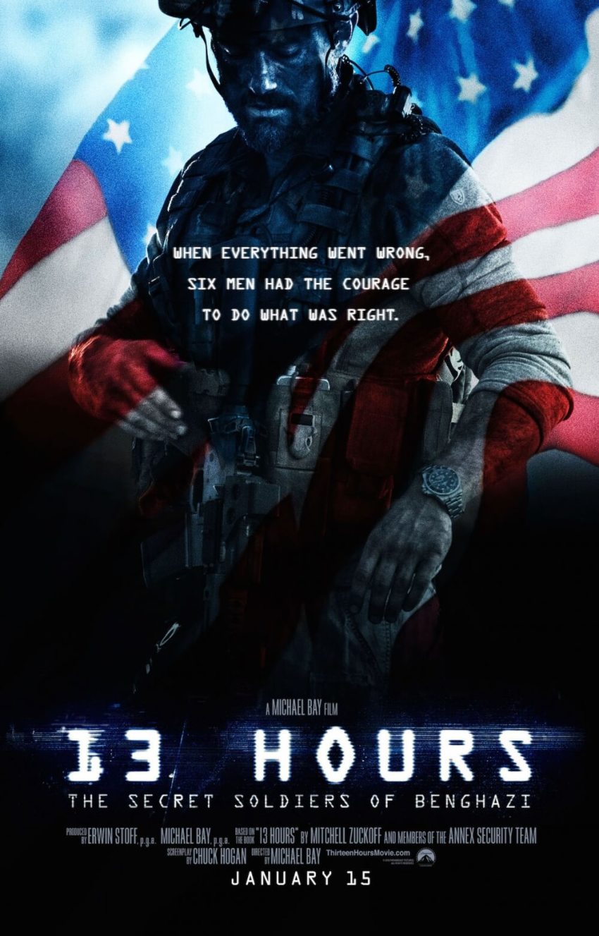 "13 Hours: The Secret Soldiers of Benghazi" is in theaters January 15, 2016.