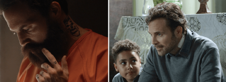 Arturo Muyshondt acting as a prisoner and then as a pastor on the set of "The Pastor", 2016.