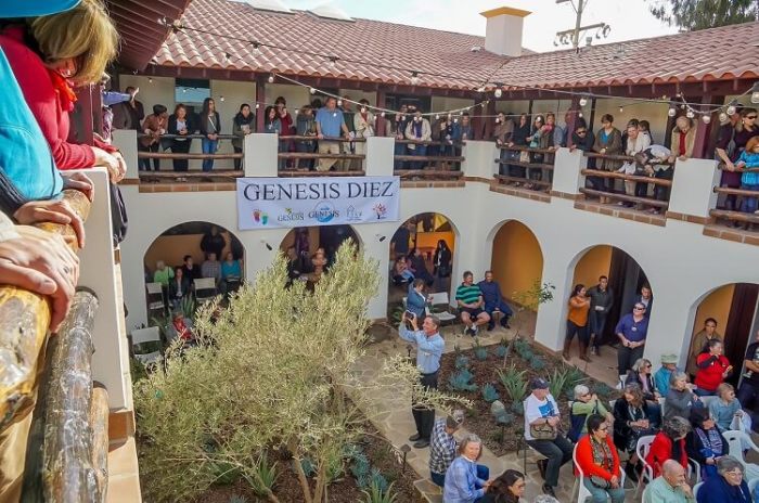 Christians from Southern California traveled by tour buses to a suburb of Ensenada, Mexico, to join 150 local missionaries and believers to attend the grand opening of Puerta Hermosa (Beautiful Gate) Orphanage that serves as the home for abandoned and severely ill special needs children of Baja, January 2016.