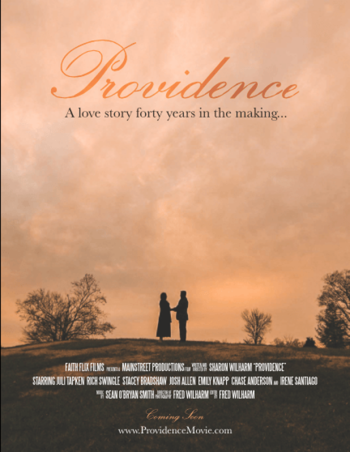 Poster art for the 'Providence' movie, a silent cinematic love story, 2016.