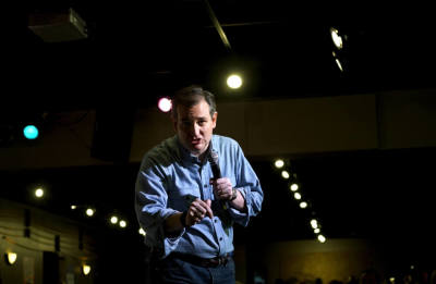 U.S. Republican presidential candidate Ted Cruz speaks at a campaign event at the Adventure Christian Community in Davenport, Iowa January 31, 2016.