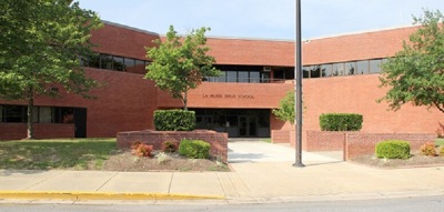 The campus of La Plata High School of La Plata, Maryland.