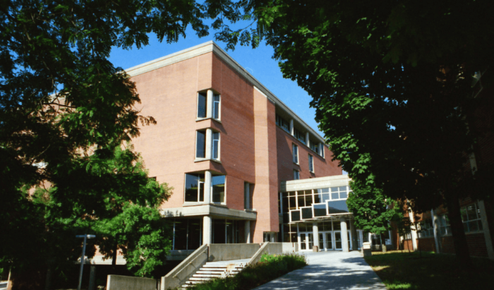 The McIntyre Library at the University of Wisconsin-Eau Claire.