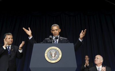 U.S. President Barack Obama speaks as he attends the National Prayer Breakfast in Washington February 4, 2016.