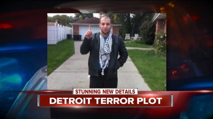 Authorities arrested 21-year-old Michigan man Khalil Abu-Rayyan on February 4, 2015, who is accused of supporting Islamic State militants and plotting to attack a Detroit church.
