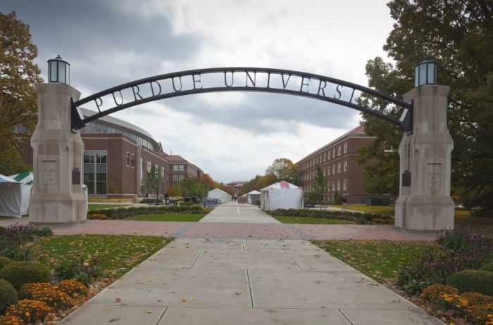 Purdue University in West Lafayette, Indiana