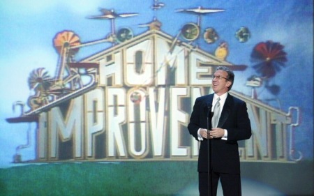 Actor Tim Allen is shown during the March 17, 2003 taping of 