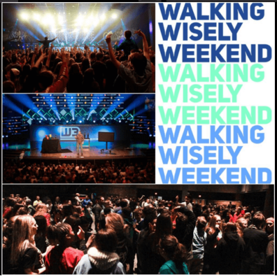 Hosted by North Point Ministries, the Walking Wisely Weekend aims to help middle-school age children explore their walks with Christ.